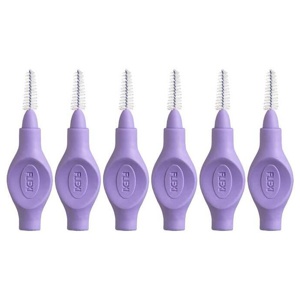 Tandex Flexi Interdentalbürste lilac purple PHD1.4 / ISO4, 6X1 St Zahnbürste Produktbild