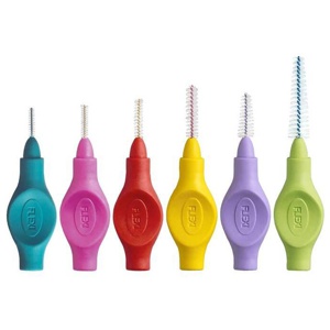 Tandex Flexi Interdentalbürste Start-Kit 0,6 - 1,4 / ISO0 - 7, 6X1 St Zahnbürste Produktbild