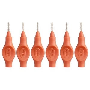 Tandex Flexi Interdentalbürste tangerine orange PHD0.8 / ISO1, 6X1 St Zahnbürste Produktbild