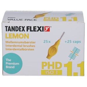 Tandex Flexi Lemon 25 stk produktbillede