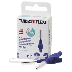 Tandex Flexi Mellemrumsbørste - 6 stk. produktbillede
