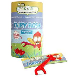 JackNJill Tandtråd Til Børn Fairy Floss produktbillede