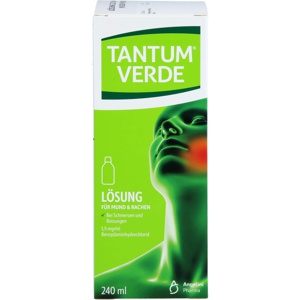 TANTUM VERDE 1,5 mg/ml Lösung z.Anw.i.d.Mundhöhle Produktbild