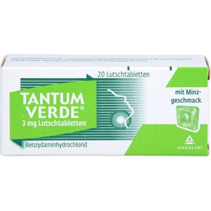 TANTUM VERDE 3 mg Lutschtabl.m.Minzgeschmack Produktbild