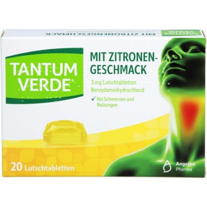 TANTUM VERDE 3 mg Lutschtabl.m.Zitronengeschmack Produktbild