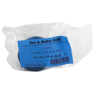 TAPE-Verband 3,8 cmx10 m blau Produktbild