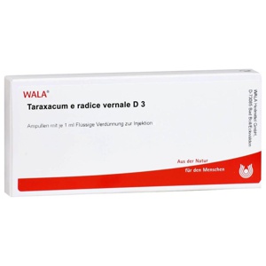 TARAXACUM E Rad.vernale D 3 Ampullen Produktbild