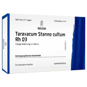 TARAXACUM STANNO cultum RH D 3 Ampullen Produktbild