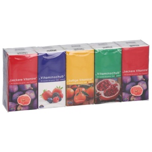 TASCHENTÜCHER Motiv Vitamine Produktbild