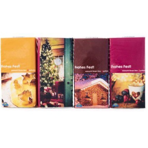 TASCHENTÜCHER Motiv Weihnachten Produktbild