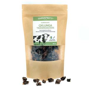 TassaFritt Träningsgodis Oxlunga 80 g produkt bild