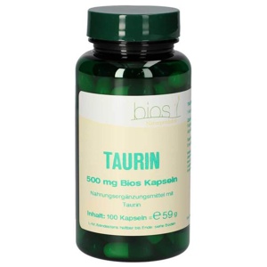 TAURIN 500 mg Bios Kapseln Produktbild