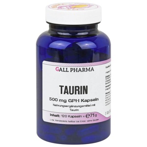 Taurin 500 mg GPH Kapseln Produktbild