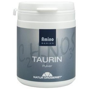 Taurin pulver - 180 gram produktbillede