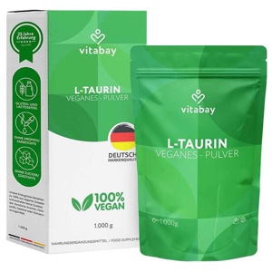 Taurin Pur 6000 Mg Vegan Pulver Produktbild