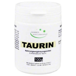 Taurin pur Pulver, 100 g Pulver Produktbild