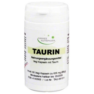 Taurin Vegi Kapseln, 60 St Kapseln Produktbild