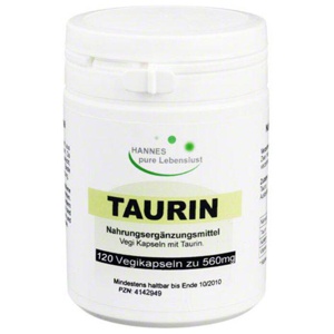 Taurin Vegi Kapseln, 120 St Kapseln Produktbild