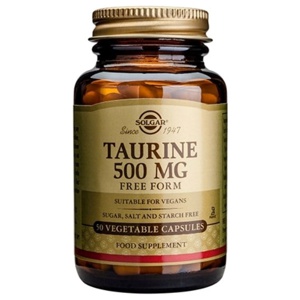 Solgar Taurine - 50 kapsler produktbillede