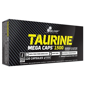 Olimp Sport Nutrition Taurine Mega Caps 120 Kapslar produkt bild