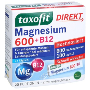 TAXOFIT Magnesium 600+B12 Direkt Granulat Produktbild