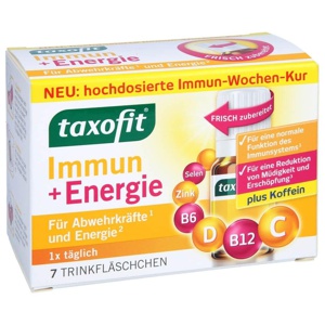 TAXOFIT Immun & Energie Trinkampullen Produktbild
