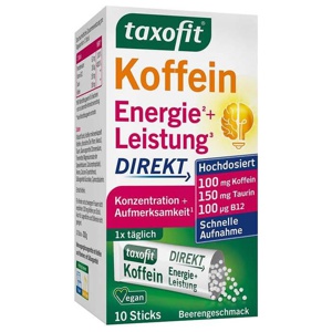 Taxofit Koffein B12 Energie Direkt Granulat, 10 St Granulat Produktbild