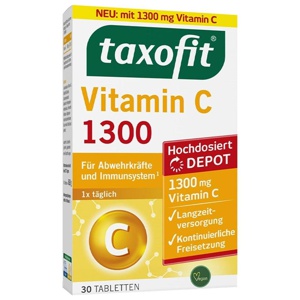TAXOFIT Vitamin C 1300 Tabletten Produktbild