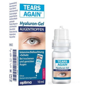 TEARS AGAIN® Hyaluron-Gel Augentropfen, 10 ml Augentropfen Produktbild