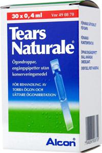 Tears Naturale engångspip 30 x 0,4 ml produkt bild