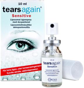 TearsAgain Sensitive ögonspray 10 ml produkt bild