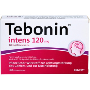 TEBONIN intens 120 mg Filmtabletten Produktbild