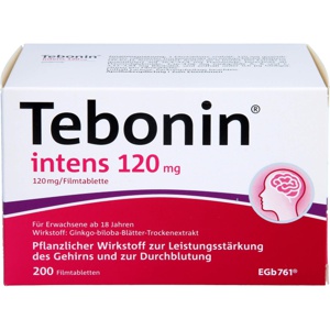 TEBONIN intens 120 mg Filmtabletten Produktbild
