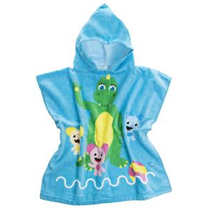 Teddykompaniet Bolibompa-draken Badponcho produkt bild