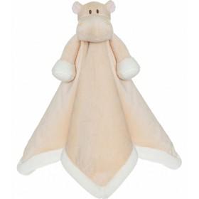 Teddykompaniet Diinglisar Snuttefilt Flodhäst (Aprikos) produkt bild