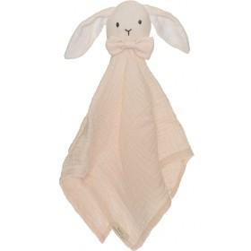 Teddykompaniet Diinglisar Snuttefilt Kanin Muslin, Babyrosa produkt bild