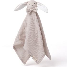 Teddykompaniet Diinglisar Snuttefilt Kanin Muslin (Greige) produkt bild