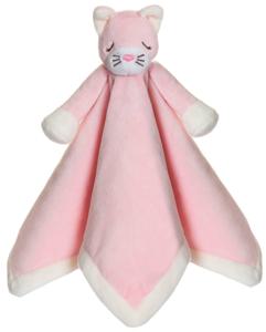Teddykompaniet Diinglisar Snuttefilt Katt (Babyrosa) produkt bild