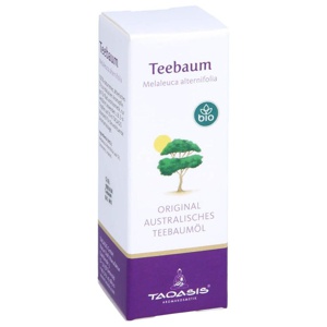 TEEBAUM ÖL TAOASIS im Umkart. Produktbild