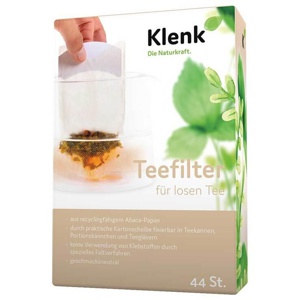 Teefilter Klenk für losen Tee, 44 St n.v. Produktbild
