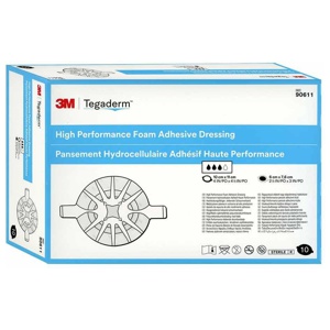 TEGADERM 3M Foam Adhesive 10x11 cm oval 90611 Produktbild