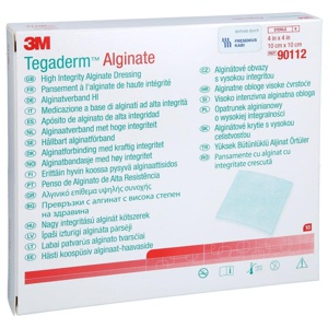TEGADERM Alginate FK Kompressen 10x10 cm 90112 Produktbild