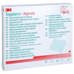 TEGADERM Alginate Kompressen 10x10 cm 90112 Produktbild
