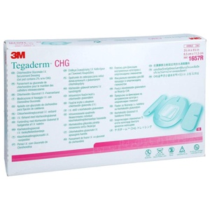 TEGADERM CHG I.V. Fixierverb.8,5x11,5 cm 1657R Produktbild