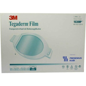 TEGADERM Film 10x11,5 cm oval 1630NP Produktbild