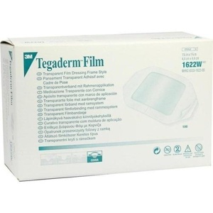 TEGADERM Film 4,4x4,4 cm 1622W Produktbild