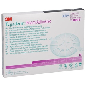 TEGADERM Foam Adhesive 13,9 cm rund 90619 Produktbild