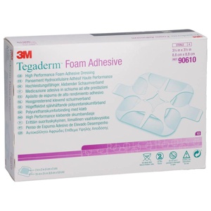 TEGADERM Foam Adhesive 8,8x8,8 cm 90610 Produktbild