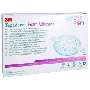 TEGADERM Foam Adhesive FK 10x11 cm oval 90611 Produktbild