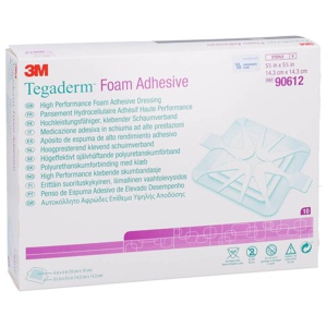 TEGADERM Foam Adhesive FK 14,3x14,3 cm 90612 Produktbild